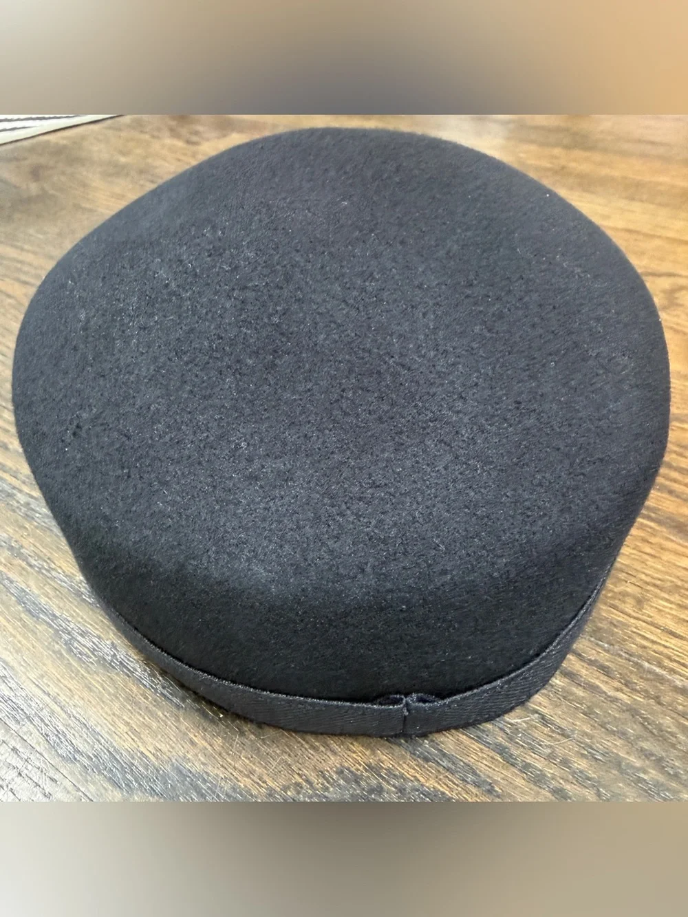 NWOT Christian Dior Travel Cap Wool Black Sz 59 Current Style